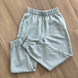 XS GAP high rise jogger gray sweatpants